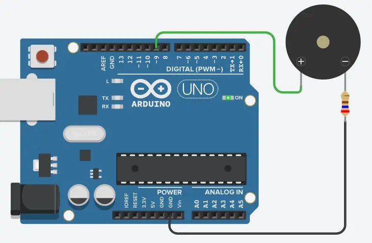 arduino z piezo odgrywanie melodii